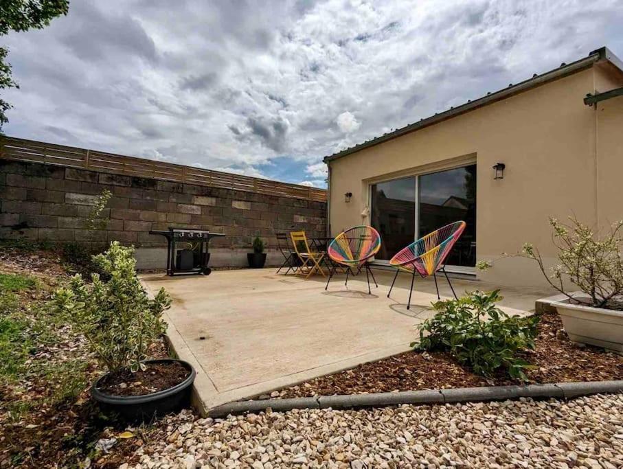 Logement De Plain-Pied Avec Jardin, Terrasse Gurgy 외부 사진